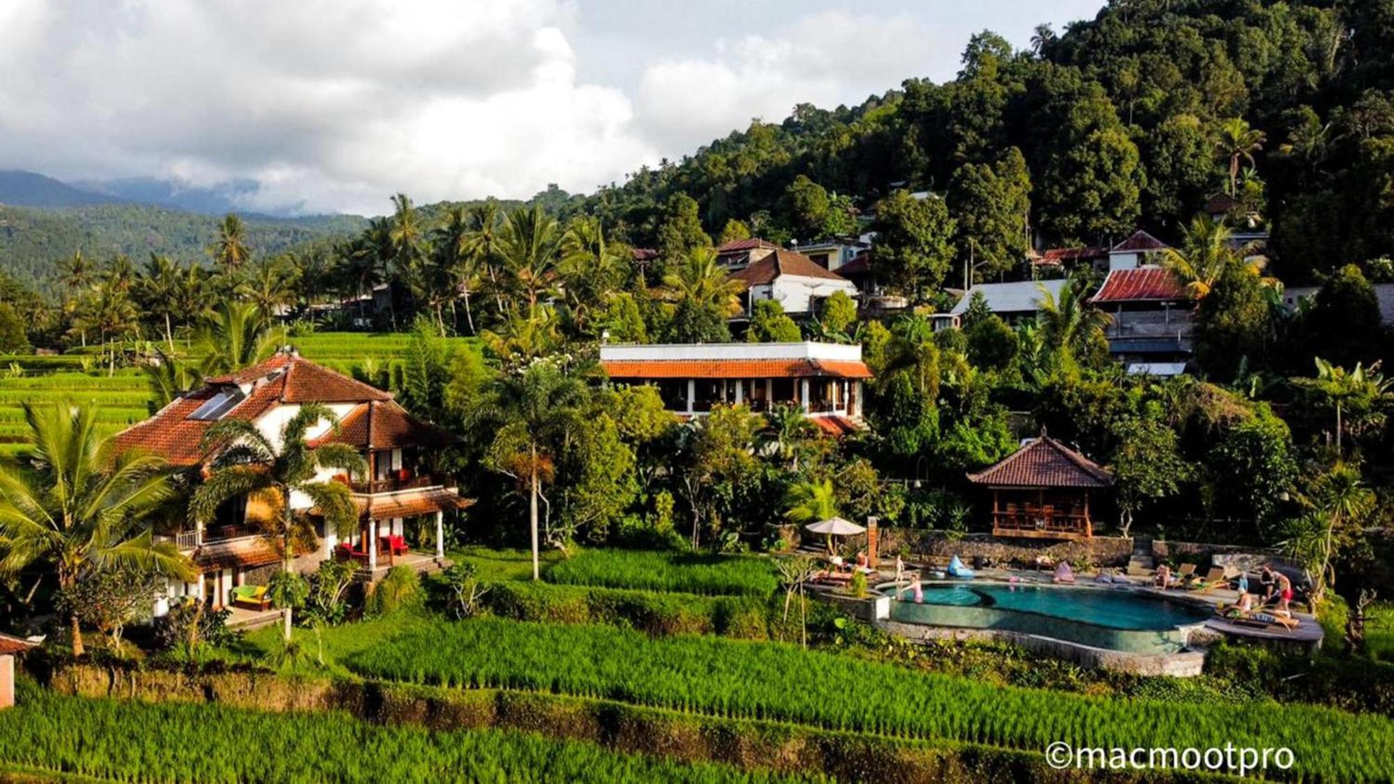 Lesong Hotel And Restaurant Munduk エクステリア 写真